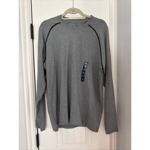 Stafford Shirt Adult Large Gray‎ Super Soft Long Sleeve Crewneck Pullover Mens